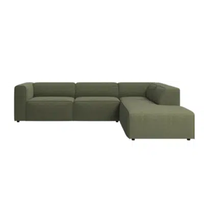 Image for Carmo corner 4-seater sofa with open-end, Right 416-CE00