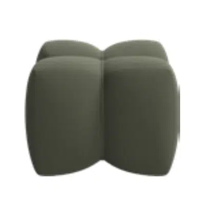 Image for Nawabari pouffe, small 370-0100