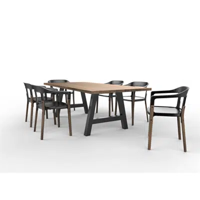 Briggs Table - Premium Plywood图像
