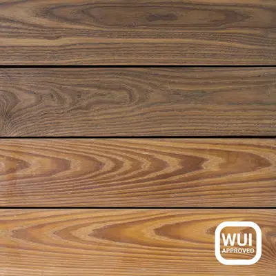 imagem para Thermally Modified Wood Cladding - Natrl - Ash No Finish