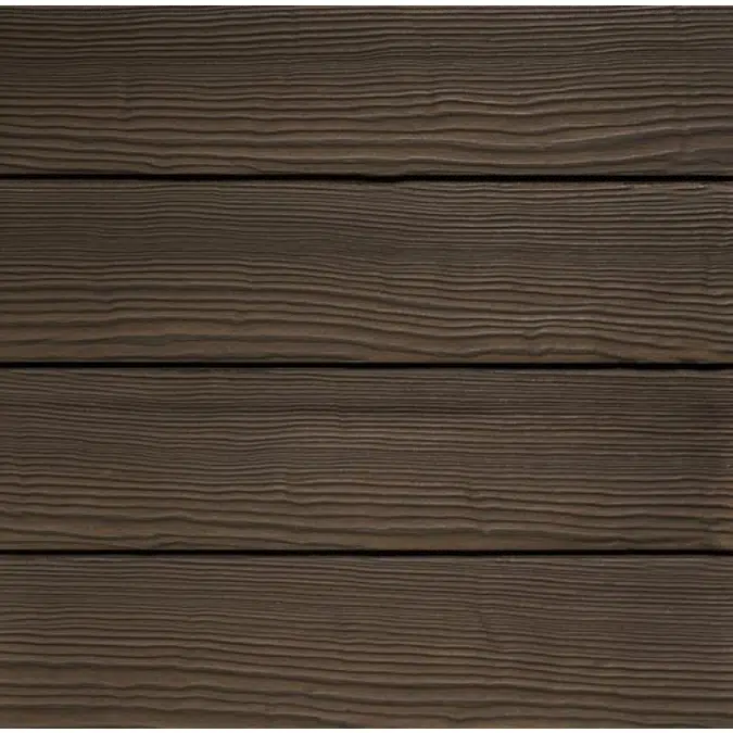 Thermally Modified Wood Cladding - Brnsh - Burned + Brushed Pine Brown Oil Finish