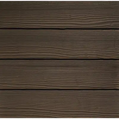 Image for Thermally Modified Wood Cladding - Brnsh - Burned + Brushed Pine Brown Oil Finish