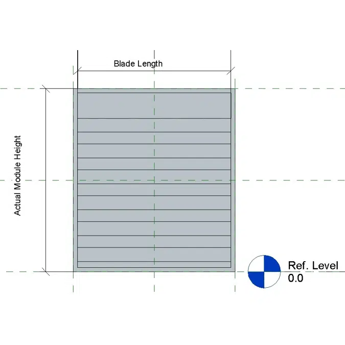 L-OL-4 ACOUSTIC LOUVER