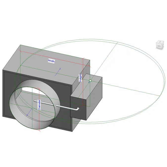 Caja de volumen de aire variable, ducto sencillo, L-CVAV