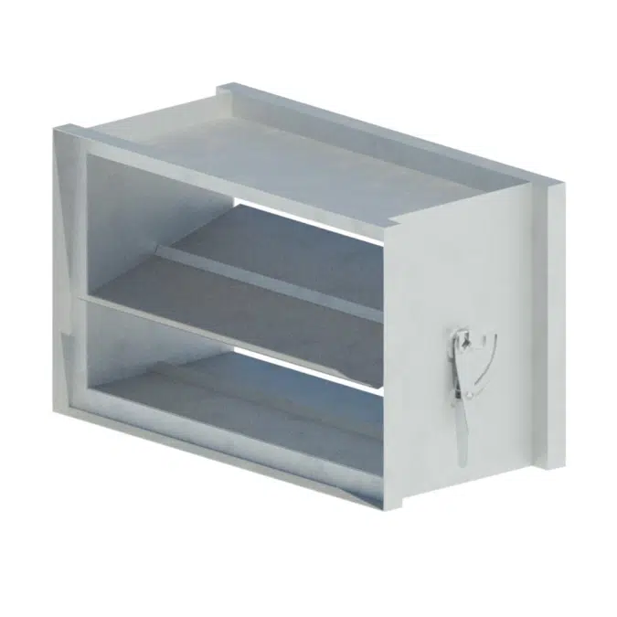 L-D25 Square-Rectangular Manual Damper