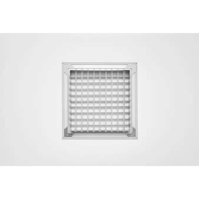 Aluminum double deflection Grille L- VH adjustable air supply HVAC sidewall or ceiling grille register without damper