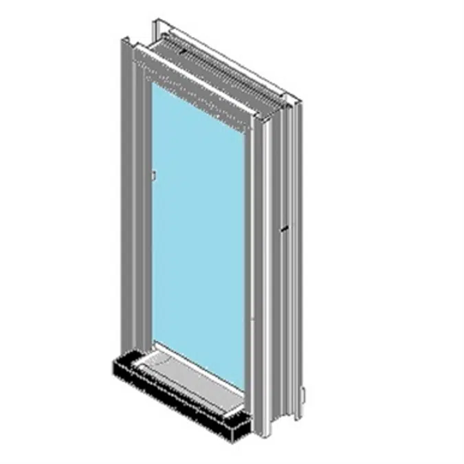 BIM objects - Free download! ARMORTEX® Clamp-on Transaction Window ...