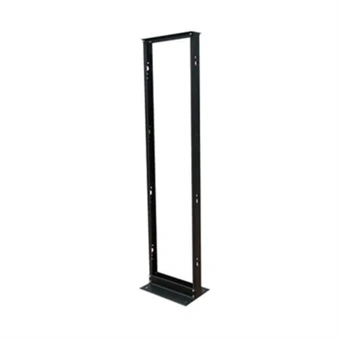 45U SmartRack 2-Post Open Frame Rack, 800-lb. Capacity - Organize and Secure Network Rack Equipment