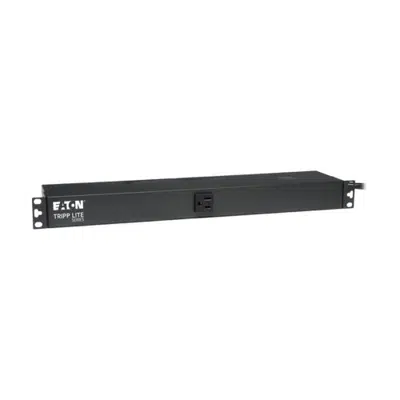 Image for 1.8kW Single-Phase 120V Basic PDU, 13 NEMA 5-15R Outlets, NEMA 5-15P Input, 15 ft. Cord, 1U Rack-Mount