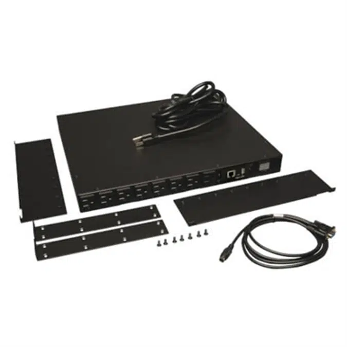 1.4kW Single-Phase Switched PDU with LX Platform Interface, 120V Outlets (16 5-15R), 5-15P, 100-127V Input, 12ft Cord, 1U Rack-Mount, TAA