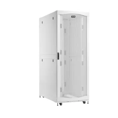 kép a termékről - Eaton SmartRack 45U Extra-Deep Extra-Wide Heavy-Duty Rack Enclosure Cabinet for AI Servers, White