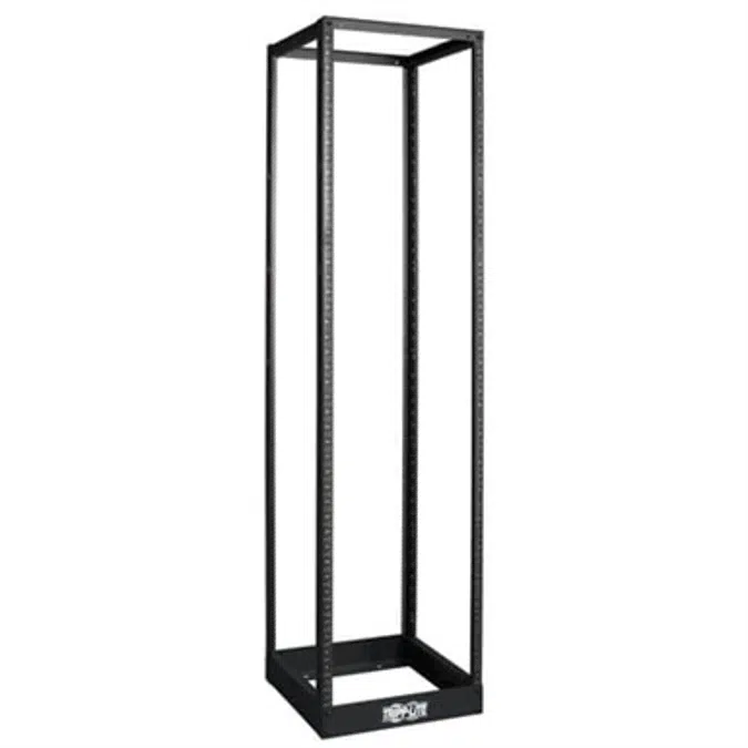 45U SmartRack 4-Post Open Frame Rack, 1000-lb. Capacity - Organize and Secure Network Rack Equipment