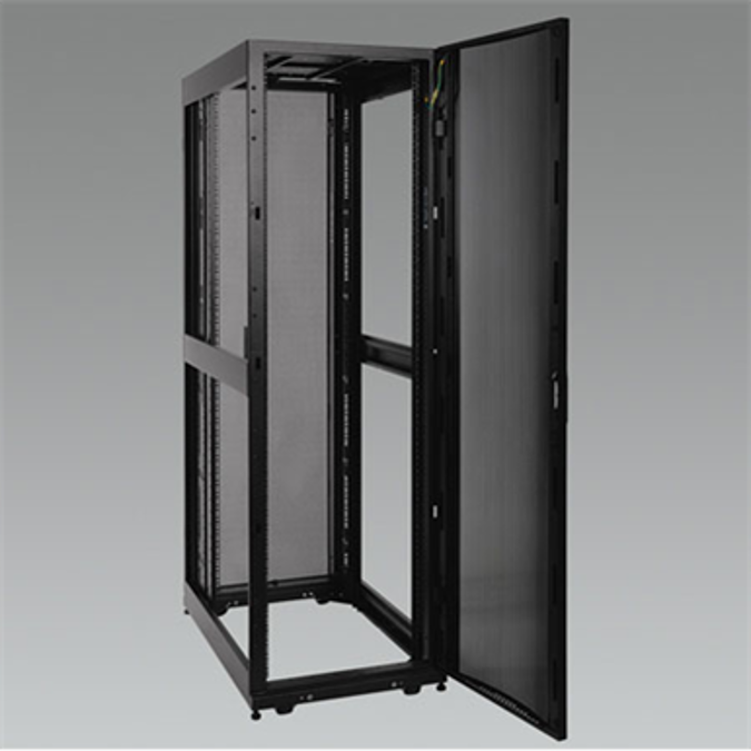 BIM objects Free download! 42U SmartRack Standard Depth Server Rack