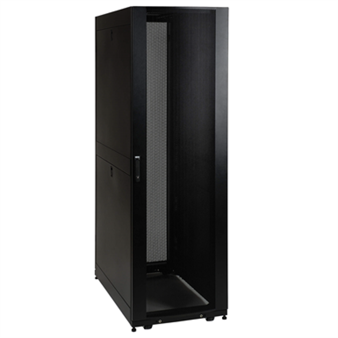 48U SmartRack Standard-Depth Rack Enclosure Cabinet with doors & side panels