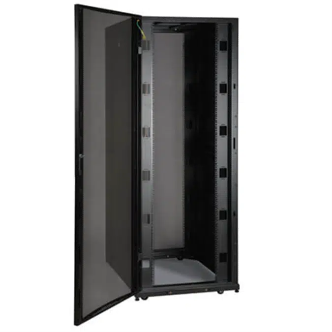 42U SmartRack Wide Standard-Depth Rack Enclosure Cabinet with Doors and Side Panels