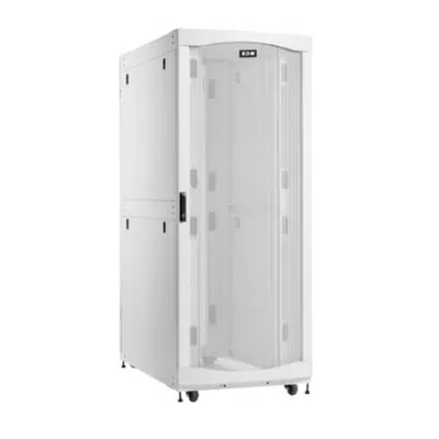 Image for Eaton SmartRack 42U Deep Extra-Wide Heavy-Duty Rack Enclosure Cabinet for AI Servers, White