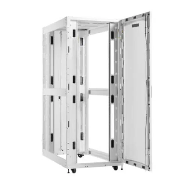 Eaton SmartRack 42U Deep Extra-Wide Heavy-Duty Rack Enclosure Cabinet for AI Servers, White