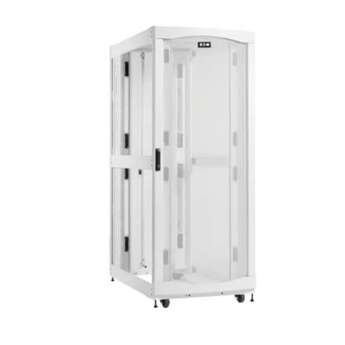 Eaton SmartRack 42U Deep Extra-Wide Heavy-Duty Rack Enclosure Cabinet for AI Servers, White