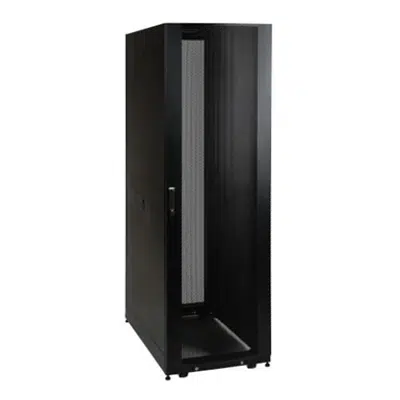 obraz dla 42U Server Rack, Euro-Series – Expandable Cabinet, Standard Depth, Doors & Side Panels Included