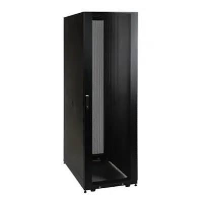 42U Server Rack, Euro-Series – Expandable Cabinet, Standard Depth, Doors & Side Panels Included 이미지