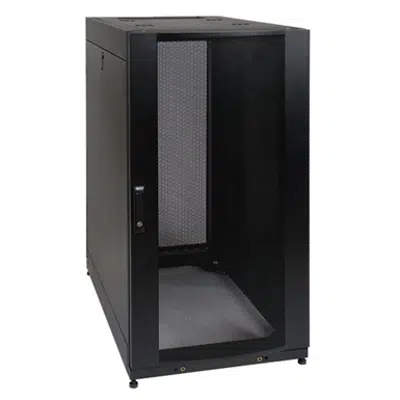 obraz dla 25U SmartRack Standard Depth Server Rack Enclosure Cabinet with doors and side panels