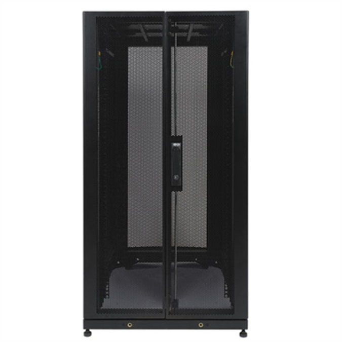 BIM objects Free download! 25U SmartRack Standard Depth Server Rack