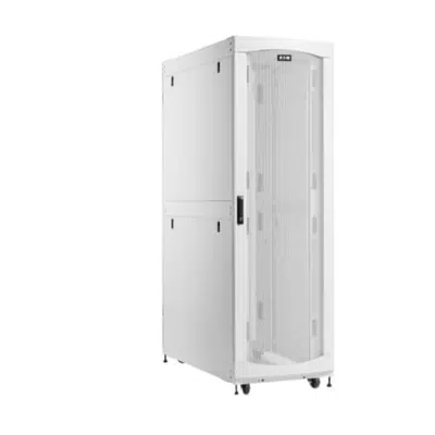 Image for Eaton SmartRack 48U Extra-Deep Standard-Width Heavy-Duty Rack Enclosure Cabinet for AI Servers, White