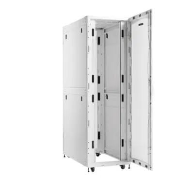 Image for Eaton SmartRack 42U Deep Standard-Width Heavy-Duty Rack Enclosure Cabinet for AI Servers, White