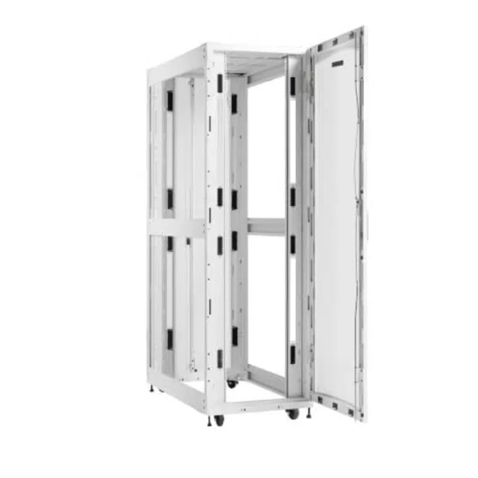 Eaton SmartRack 42U Deep Standard-Width Heavy-Duty Rack Enclosure Cabinet for AI Servers, White