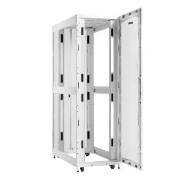 Eaton SmartRack 48U Deep Standard-Width Heavy-Duty Rack Enclosure Cabinet for AI Servers, White