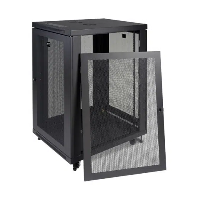 SmartRack 18U Mid Depth Rack Enclosure Cabinet