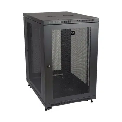 Image for SmartRack 18U Mid Depth Rack Enclosure Cabinet