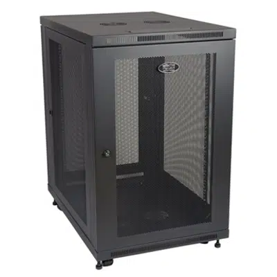 SmartRack 18U Mid Depth Rack Enclosure Cabinet图像