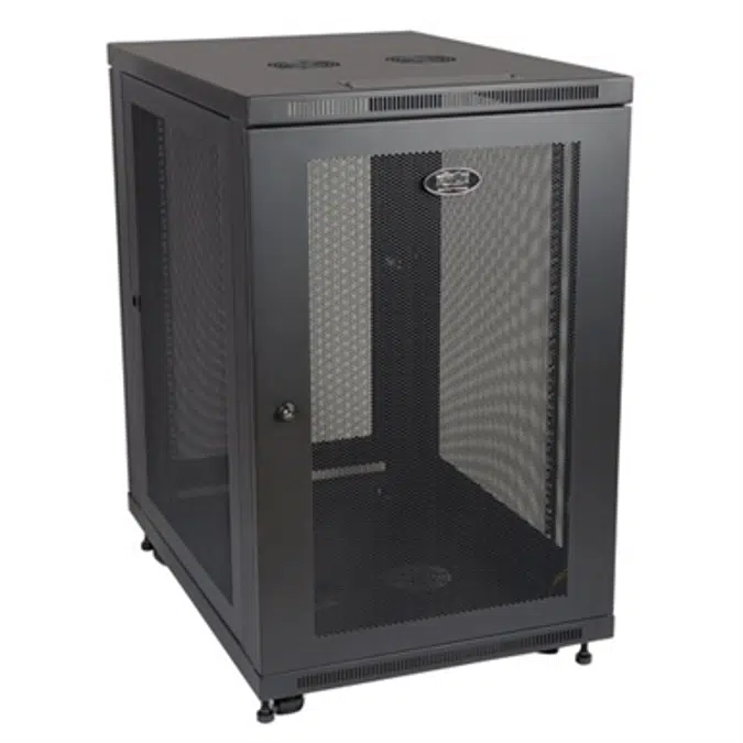 SmartRack 18U Mid Depth Rack Enclosure Cabinet