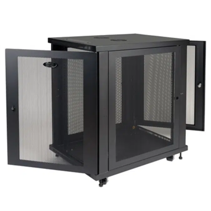 SmartRack 18U Mid Depth Rack Enclosure Cabinet