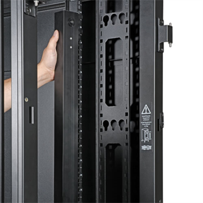 42U Wide Server Rack, Euro-Series - 800 mm Width, Expandable Cabinet, Doors & Side Panels Included