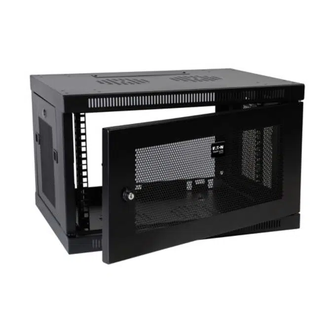 SmartRack 6U Low Profile Switch Depth Wall Mount Rack Enclosure Cabinet