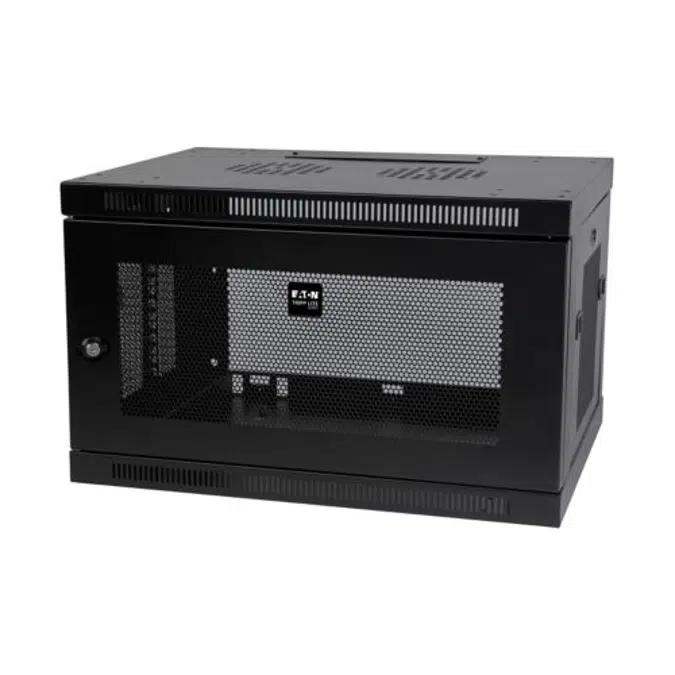SmartRack 6U Low Profile Switch Depth Wall Mount Rack Enclosure Cabinet