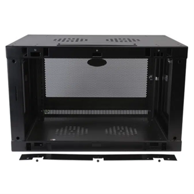 SmartRack 6U Low Profile Switch Depth Wall Mount Rack Enclosure Cabinet