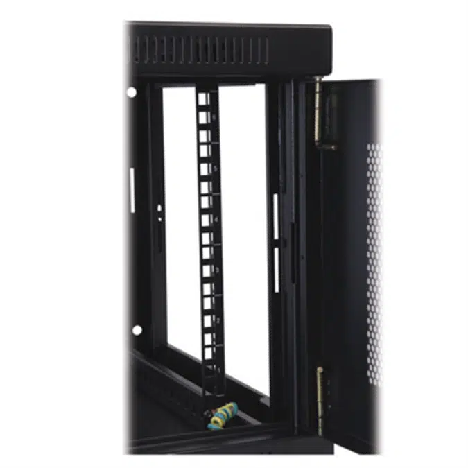 SmartRack 6U Low Profile Switch Depth Wall Mount Rack Enclosure Cabinet