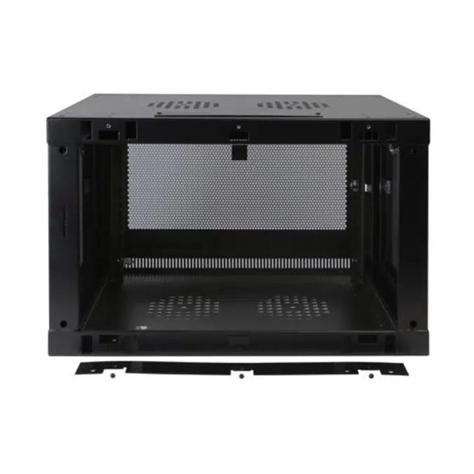 SmartRack 9U Low Profile Switch Depth Wall Mount Rack Enclosure Cabinet