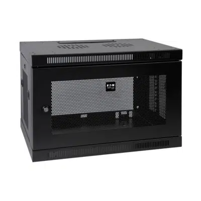 Image for SmartRack 9U Low Profile Switch Depth Wall Mount Rack Enclosure Cabinet