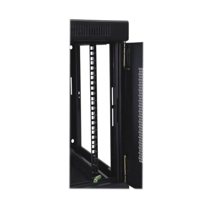 SmartRack 9U Low Profile Switch Depth Wall Mount Rack Enclosure Cabinet