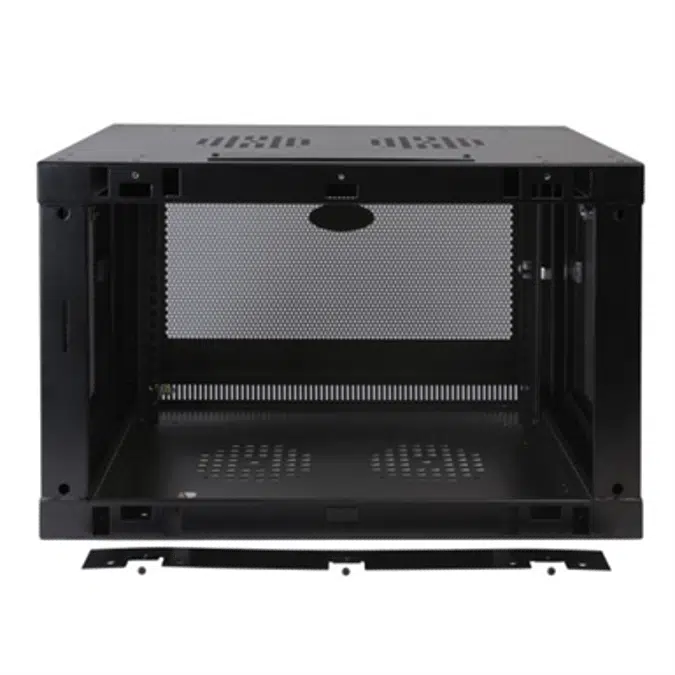 SmartRack 9U Low Profile Switch Depth Wall Mount Rack Enclosure Cabinet