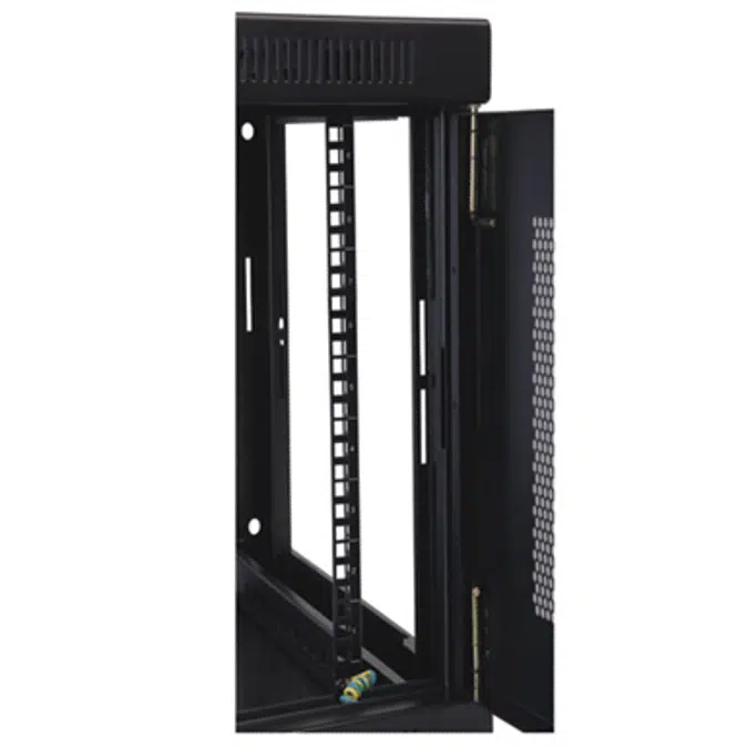 SmartRack 9U Low Profile Switch Depth Wall Mount Rack Enclosure Cabinet