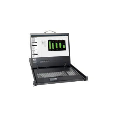 Bild für 1U Rack-Mount KVM Console with 19-in. LCD