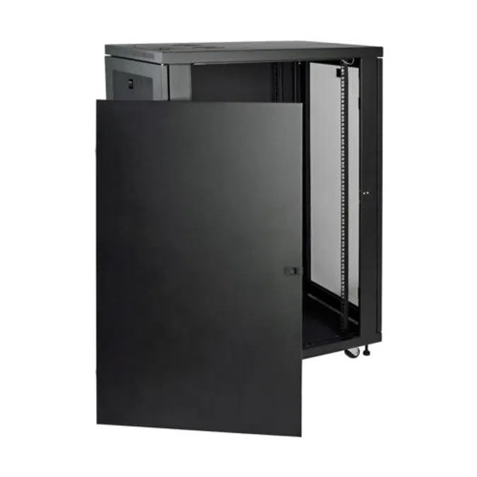 SmartRack 24U Mid Depth Rack Enclosure Cabinet