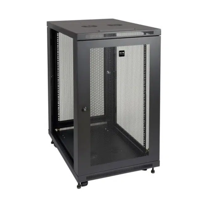 SmartRack 24U Mid Depth Rack Enclosure Cabinet