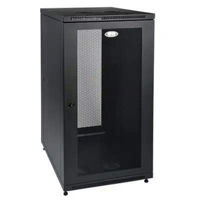 Image for SmartRack 24U Mid Depth Rack Enclosure Cabinet