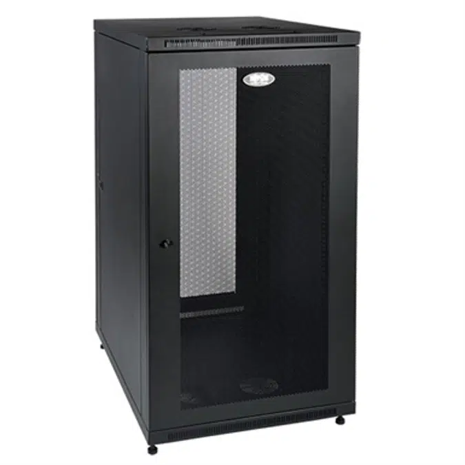 SmartRack 24U Mid Depth Rack Enclosure Cabinet